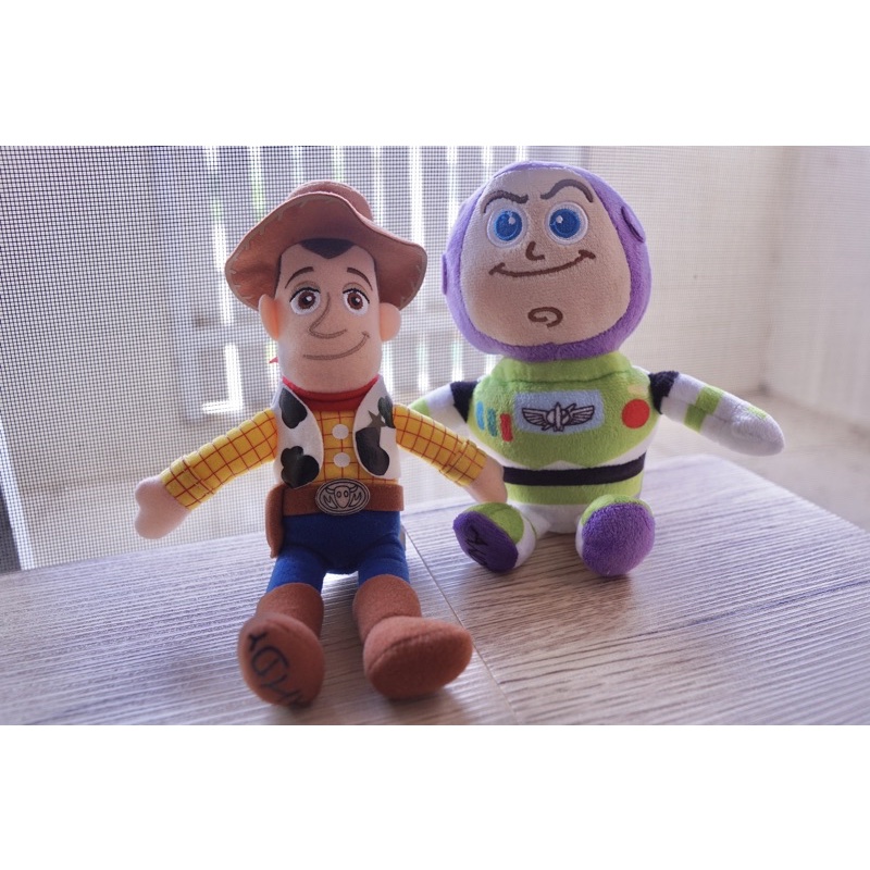 ‼️ส่งฟรี ตุ๊กตา Woody วู้ดดี้ Buzz Lightyear Toy Story ทอยสตอรี่ลิขสิทธิ์แท้