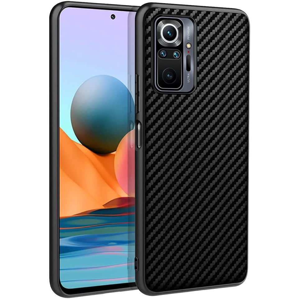เคสโทรศัพท์มือถือ TPU นิ่ม แบบบาง คาร์บอนไฟเบอร์ สําหรับ Redmi 9T K40 Note 10 10S Poco M3 Pro F3 Xiaomi Mi 10T - รูปที่ 5