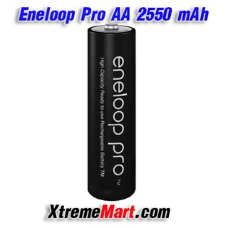 แบตเตอรี่ Panasonic Eneloop Pro AA Rechargable 2550mAh (ก้อนละ)