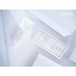 กันแดดส้มใส SOMSAI SILICONE SUNSCREEN SPF 50 PA++ (แพจเกจใหม่) (15g)