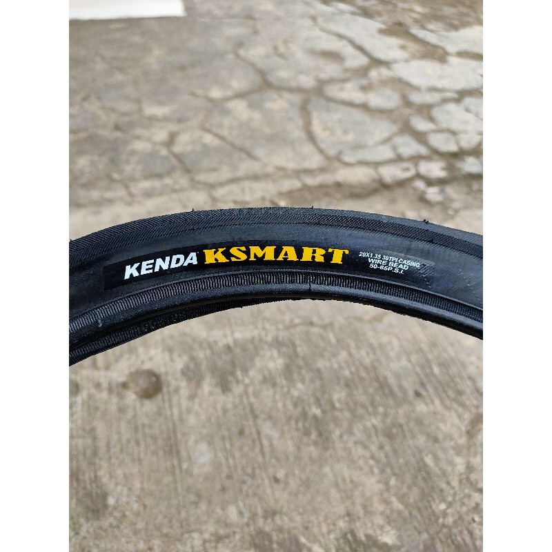 ยางนอกจักรยานพับ 20 x 1.35 406 kenda ksmart K1085