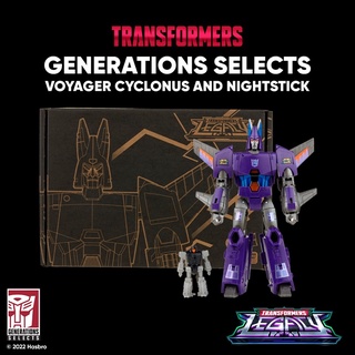 Hasbro Transformers Legacy Cyclonus and Nightstick