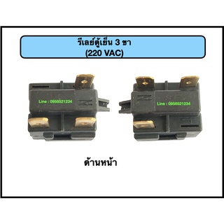 รีเลย์ตู้เย็น 3 ขา (220 VAC)