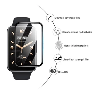 3D ฟิล์มป้องกันสําหรับ Xiaomi Mi Band 10 9 8 7 Pro Full Curved Edge Screen Protector สําหรับ Xiaomi Smart Band 9Pro 10Pro ไม่ใช่กระจกนิรภัย