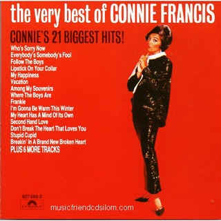 CD,Connie Francis - The Very Best of Connie Francis(1987)(Germany)