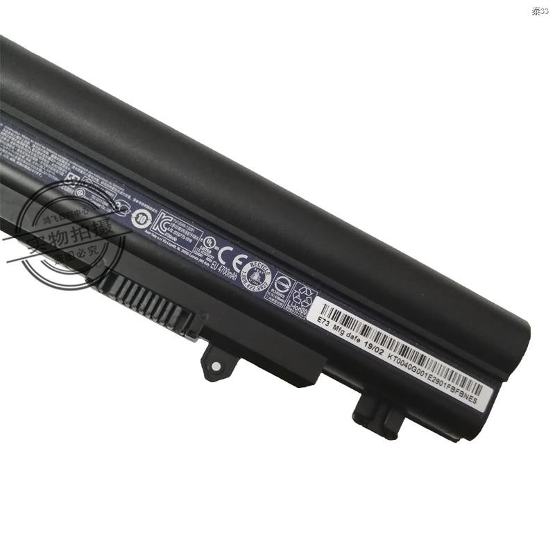 ☌♛ ยี่ห้อใหม่และต้นฉบับ Acer E5-472-472G-551G-571G-572G แบตเตอรี่แล็ปท็ ...