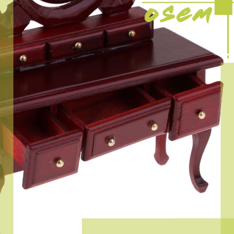 Cepillo Peine & Espejo Juego Tumdee 1:12 Escala Casa De