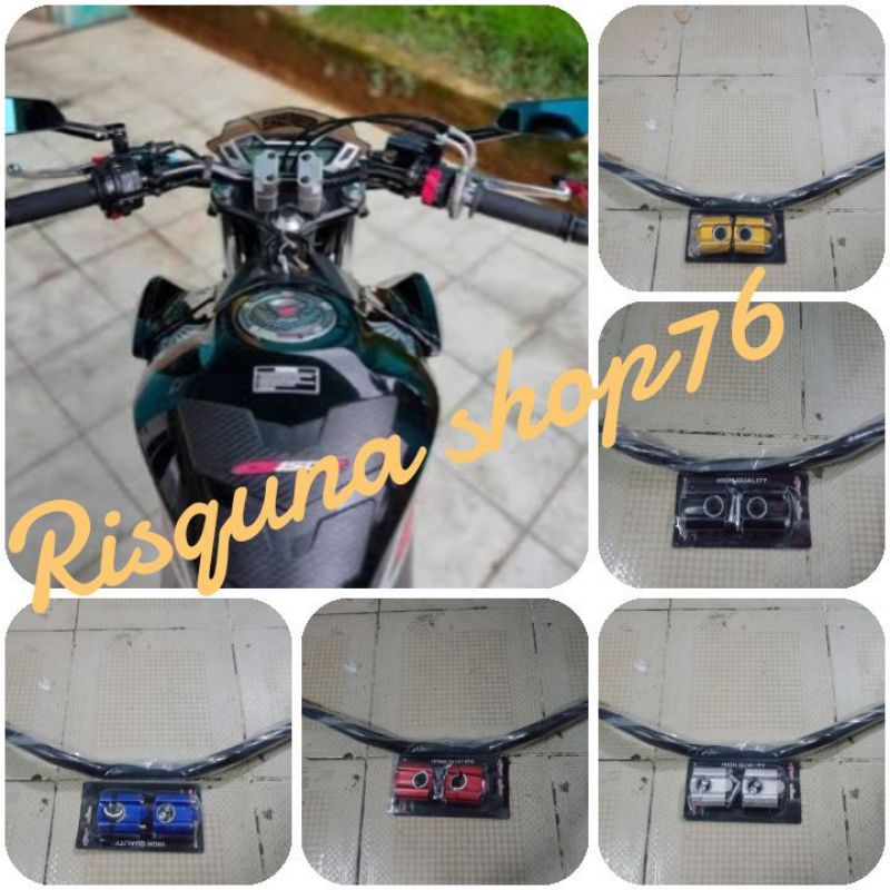 แฮนด์ Rzr พร้อมไรเซอร์ cnc PNP CB150R Megapro