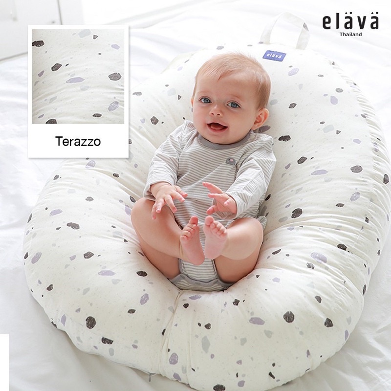Elavaที่นอนเด็กกันกรดไหลย้อน รุ่นclassic-m มือสองใหม่มาก