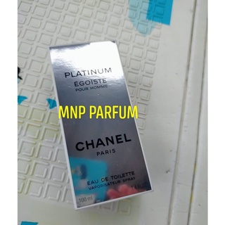 Chanel Platinum Egoiste Pour Homme  Eau De Toilette 100 ml. ( กล่องขาย ไม่ซีล ) .