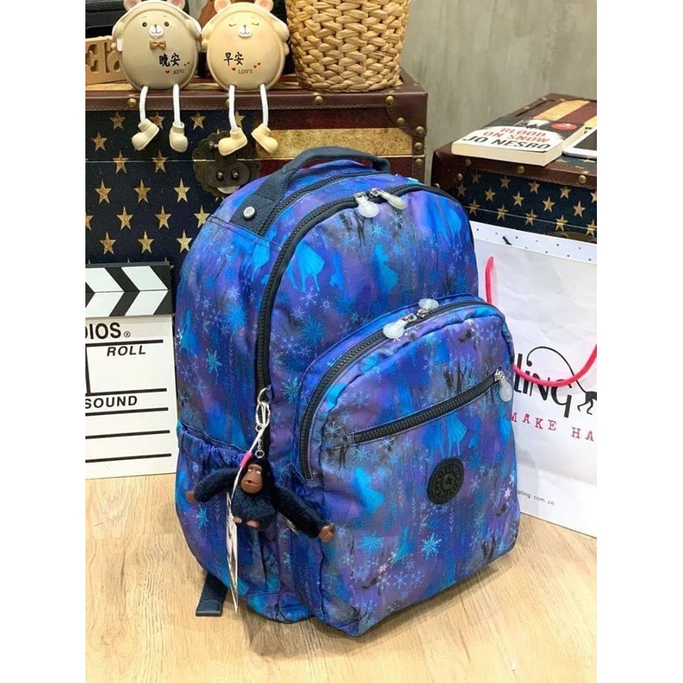 [พร้อมส่ง] กระเป๋าเป้ Kipling Disney's FROZEN Seoul