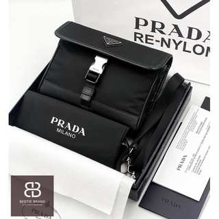 ❌ขายแล้ว❌ Used Like New Prada Re-Nylon and Saffiano Leather Smartphone Case ปี 2020 แท้ 100% (ไม่แท้ยินดีคืนเงิน)