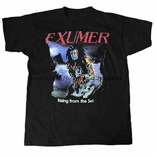 เสื้อยืดพิมพ์ลายแฟชั่น เสื้อยืด ลาย Exumer Rising from The Sea