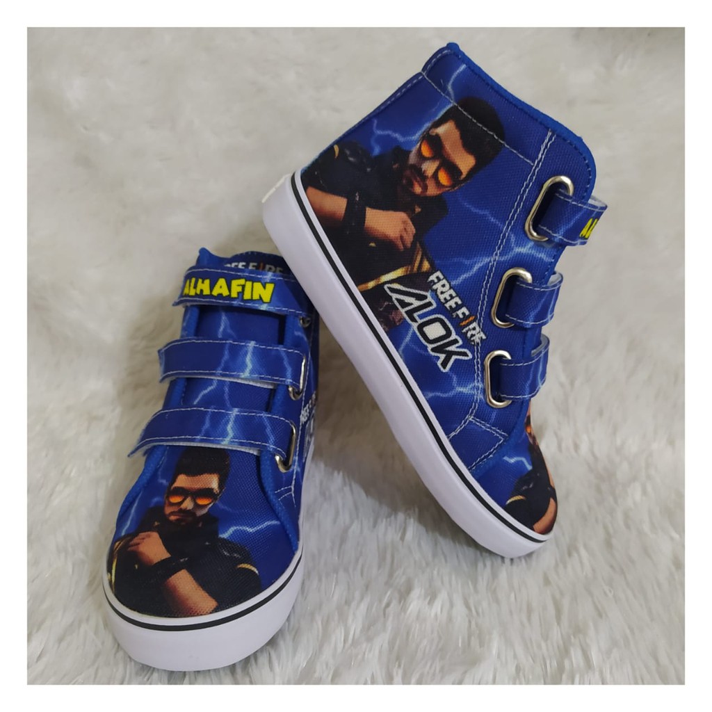 ฟรี FIRE/ CUSTOM ฟรี FIRE ALOK CHILDRENS SHOES/ COOL CHILDRENS SHOES