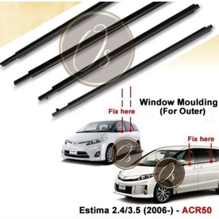 ยางกันรอยประตูหน้าต่างรถยนต์ สําหรับ Toyota Estima ACR50