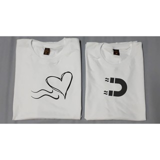 เสื้อคู่ ดูดหัวใจ Couple T-Shirt W01