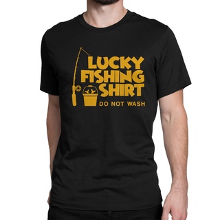 เสื้อยืดครอปกระหน่ํา เสื้อยืดลําลอง แขนสั้น พิมพ์ลาย LIMITED Lucky Fishing Dont Wash intage Fishing Loer Tee KBcjaf08MN