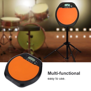 Master Sculptor Digital Electronic Drummer Training Practice Drum Pad Metronome with Earphone