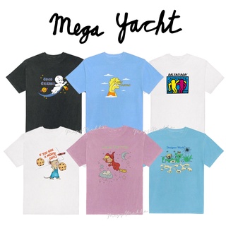 Mega Yacht T Shirt เสื้อยืด Mega Yacht Tee 🇺🇸(พร้อมส่ง)