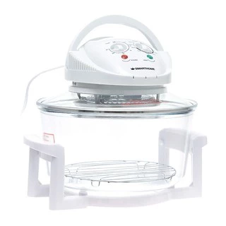 SMART HOME สมาร์ทโฮม หม้ออบหลอดฮาโลเจน หม้ออบไร้น้ำมัน หม้ออบลมร้อน 12 ลิตร รุ่น MV009 (White)