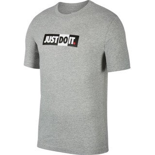 [UNISEX] NIKE Sportswear JDI T-Shirt: Gray เสื้อยืด เสื้อแบรนด์ ไนกี้ ของแท้ ผ้าคอตตอน