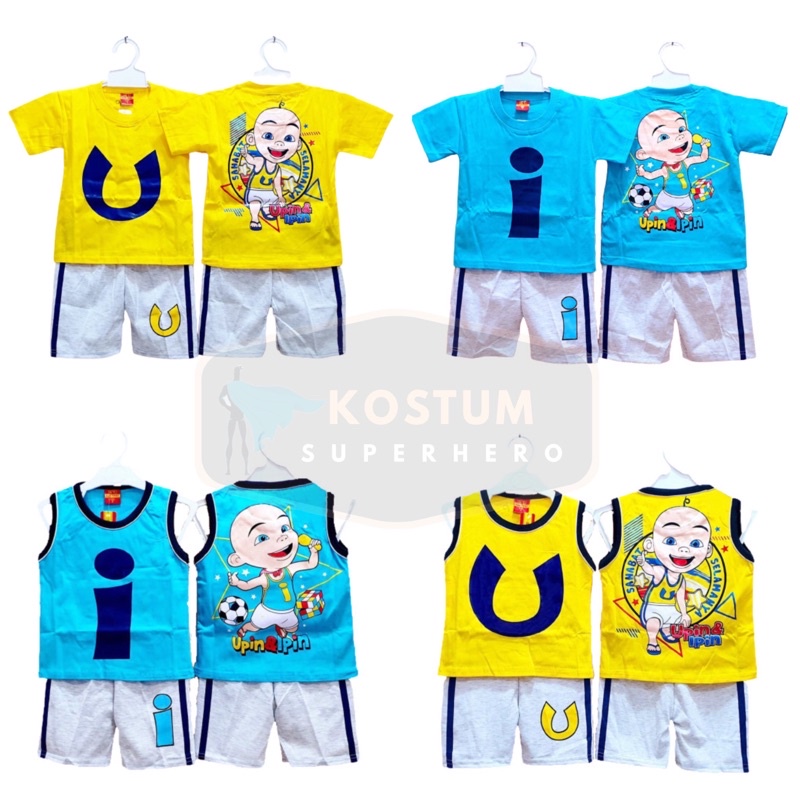 UPIN IPIN SHORT SET UPIN IPIN CLOTHES DAILY CHILDRENS CLOTHES WITH PICTURES