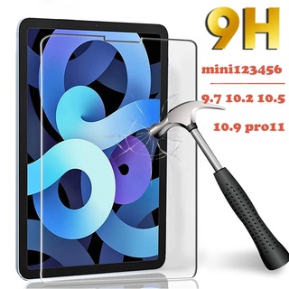 9H กระจกนิรภัยสำหรับฟิล์มกระจก forไอแพดA16มีทุกรุ่นฟิล์มป้องกัน for Air6/7/5/4 gen10/11 mini7/6