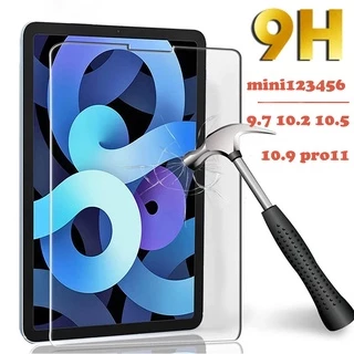 9H กระจกนิรภัยสำหรับฟิล์มกระจก forไอแพดA16มีทุกรุ่นฟิล์มป้องกัน for Air6/7/5/4 gen10/11 mini7/6