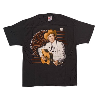 [100% Cotton] เสื้อยืด พิมพ์ลาย Hank Williams Luke The Drifter แฟชั่นเรโทร สําหรับผู้ชาย