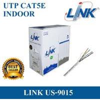 256.CAT5e UTP Cable (305m./Box) LINK (US-9015)