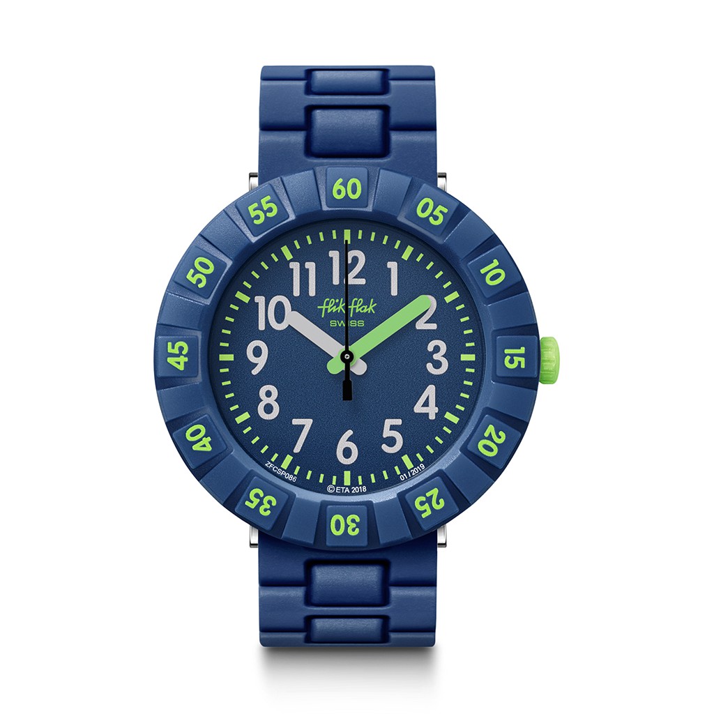 Flik Flak นาฬิกาเด็ก SOLO DARK BLUE รุ่น FCSP086