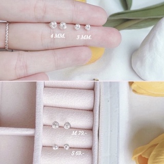 silverist - ต่างหูเงินแท้ 92.5% ต่างหูตะกร้อเงินแท้ ไม่มีส่วนผสมของนิกเกิลแพ้ง่ายสามารถใส่ได้นะคะ ลุคสบายๆในทุกๆวัน