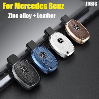 Zobig เคสกุญแจรีโมทรถยนต์สําหรับ Benz C E G S M Gl Cls Clk G Class