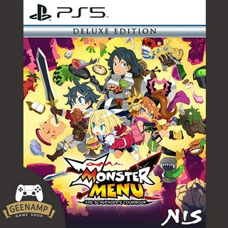 (โค้ดshopee 20DDXTRA915 ลด20%) PS5 [มือ1] MONSTER MENU : THE SCAVENGERS COOKBOOK - DELUXE EDITION (R1/US)(EN)