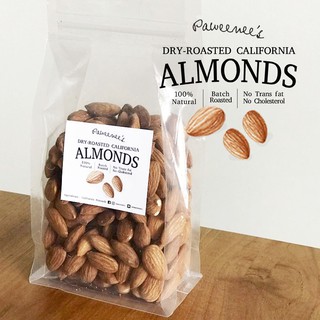 อัลมอนด์อบ Dry Roasted California Almonds