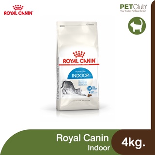 [PETClub] Royal Canin Indoor - แมวโต เลี้ยงในบ้าน [4KG]