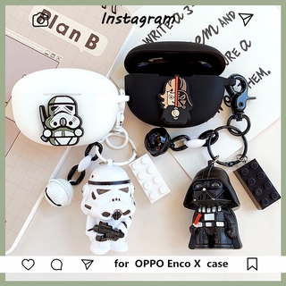 OPPO ENCO X Case W51 W31 W11 Free เคสซิลิโคนลายการ์ตูนสําหรับ Oppo Enco X Case W51 W31 W11