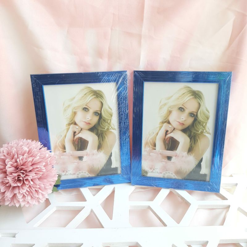 BLUE WAVE PHOTO FRAME / 5 ชิ้นx7 ชิ้น (13ซม. x 18ซม.)