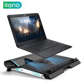 llano ฐานตั้งแล็ปท็อป พัดลมระบายอากาศ สำหรับ ASUS Lenovo Dell 13.3 / 14 / 15.6 / 17 นิ้