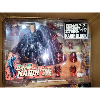 Kaiyodo VIOLENCE ACTION FIGURES Kaioh (black edge Armor Ver.) ไคโอ พี่ชายราโอ จากเรื่องหมัดเทพเจ้าดาวเหนือ