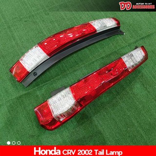 ไฟท้าย CRV 2002 2003 2004 2005 2006 G2 ลายของปี 2005 สีขาวแดง ขายเป็นคู่