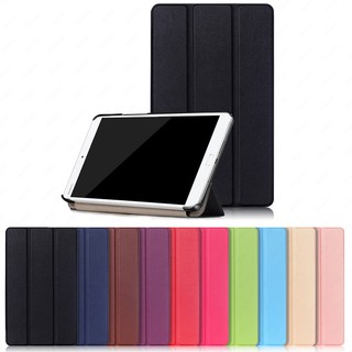 Mediapad [M3 8.4] Case, 8.4" Slim Cover + PU Leather Auto Sleep/Wake Tempered glass for 2016 Huawei BTV-W09/DL09