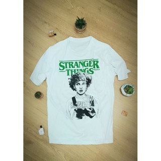 เสื้อยืดโอเวอร์ไซส์ สกรีนดิจตอลหน้าหลัง ลาย สเตรนเจอร์ ธิงส์ (Stranger Things) งานแฟนอาร์ทสวยเวอร์วัง ปังปุริเย่