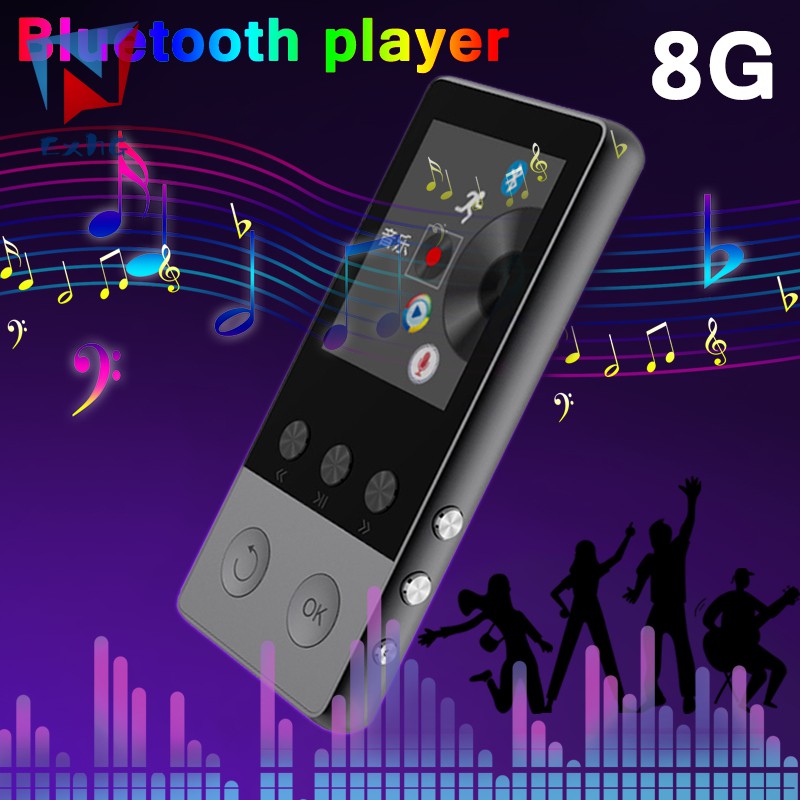 1.8/'/' 8GB 80 Hours Bluetooth MP3//Mp4 Lossless Music Player Recorder Pen FM Radio