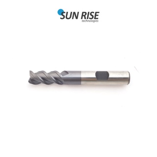 SRT เอ็นมิล ไฮสปีด ชุบ TiCN เกลียวเลื้อย 4 ฟัน HSS-Co8%+TiCN End Mill High-Helix 4F D12x26x83x12