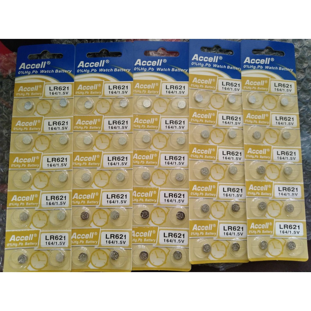 ถ่านนาฬิกา 621 Accell ถูกที่สุด เบอร์ถ่านยอดนิยม ซื้อเยอะราคาส่ง !! ถูก แท้ ชัวร์