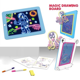 กระดาน Magic Board Light-up drawing pad