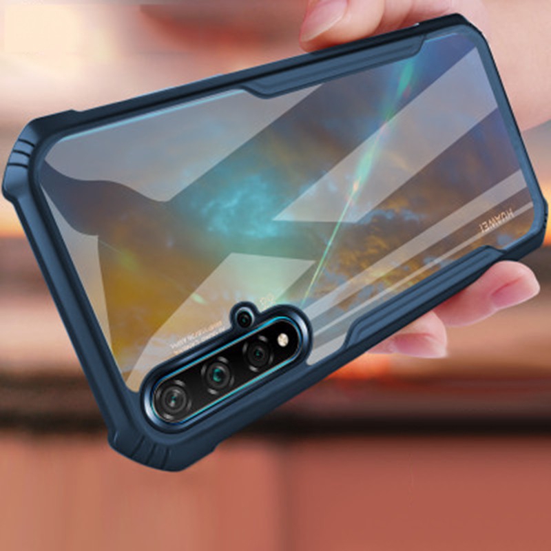 [คลังสินค้าพร้อม] เคสโทรศัพท์กันกระแทกสําหรับ Huawei Nove 4e 5T 7i P40 P30 Lite Pro Plus Y9s Honor 20 กรณีฝาครอบป้องกันถุงลมนิรภัยกันชนฝาครอบโปร่งใสสําหรับ Huawei Nova 5T กรณี