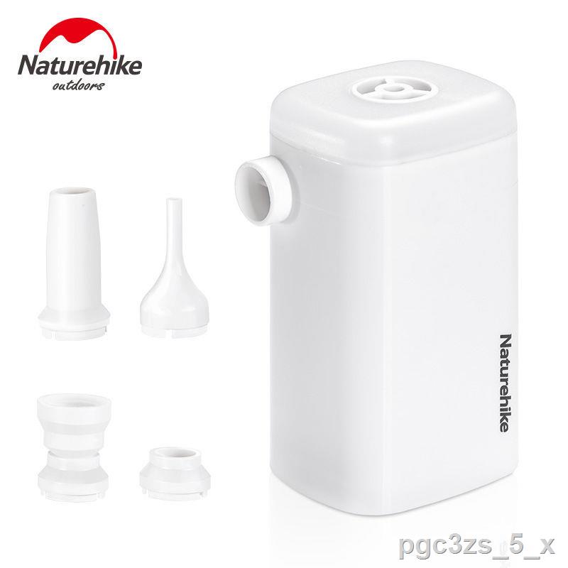 ┇Naturehike Mobile Xingtu Outdoor Multifunctional Air เครื่องสูบน้ำ MINI Power Bank Lighting Portable Mini Inflatorอุปกร