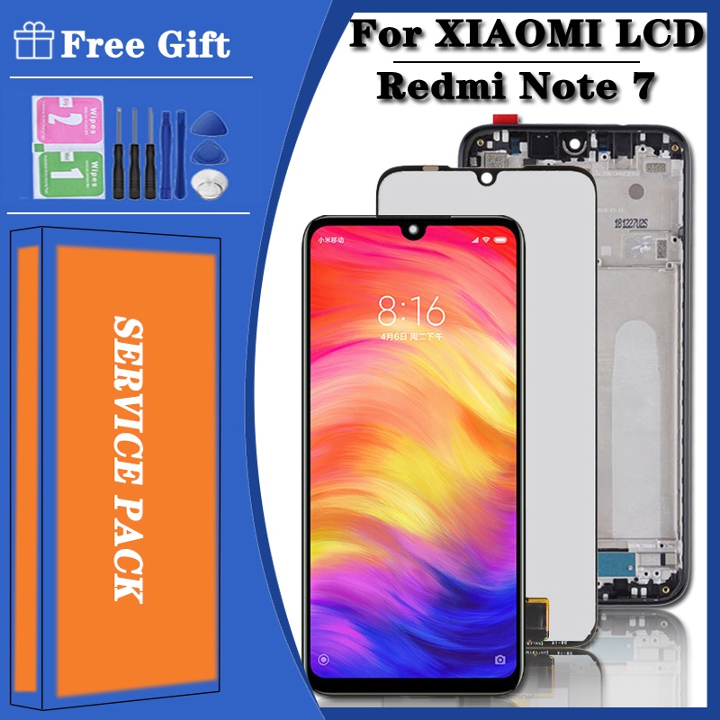 6.3" Original For Xiaomi Redmi Note 7 LCD Display Touch Screen Replacement For Redmi Note 7 Pro Note7 Pro LCD M1901